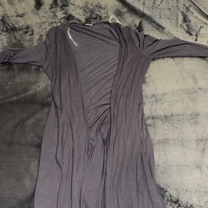 Gray light sweater